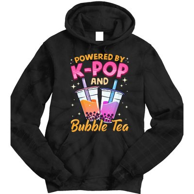 Bubble Tea Boba K POP Music Lover Korean Milk Anime Gift Tie Dye Hoodie