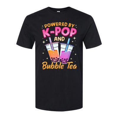 Bubble Tea Boba K POP Music Lover Korean Milk Anime Gift Softstyle CVC T-Shirt