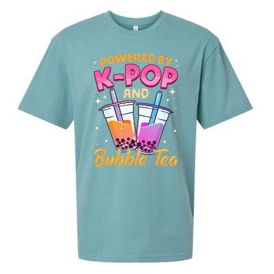 Bubble Tea Boba K POP Music Lover Korean Milk Anime Gift Sueded Cloud Jersey T-Shirt