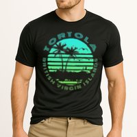 Bvi Tortola British Caribbean Island Souvenir Cooling Performance Crew T-Shirt