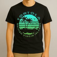 Bvi Tortola British Caribbean Island Souvenir T-Shirt