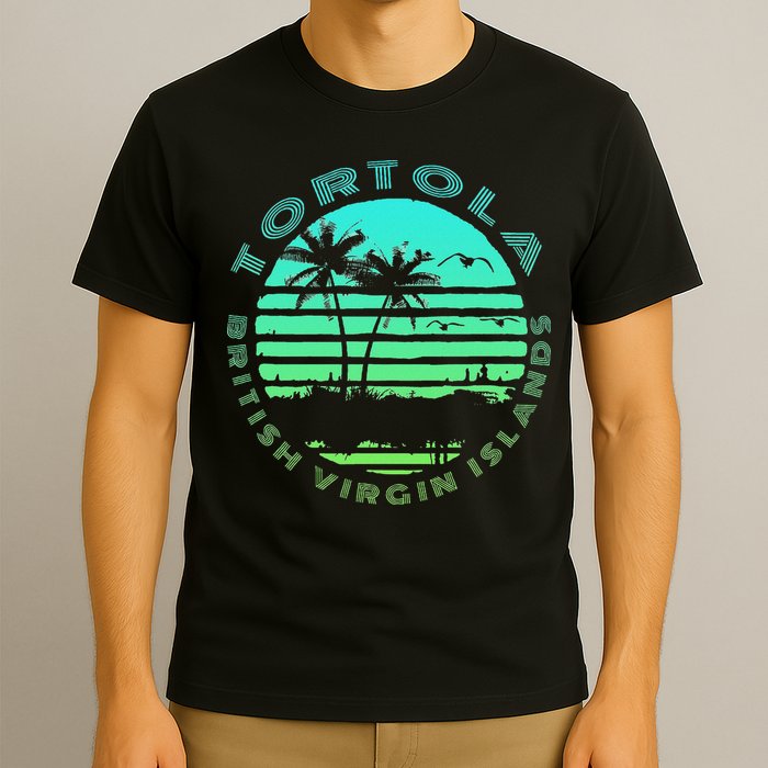 Bvi Tortola British Caribbean Island Souvenir T-Shirt