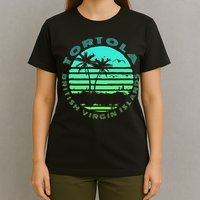Bvi Tortola British Caribbean Island Souvenir T-Shirt