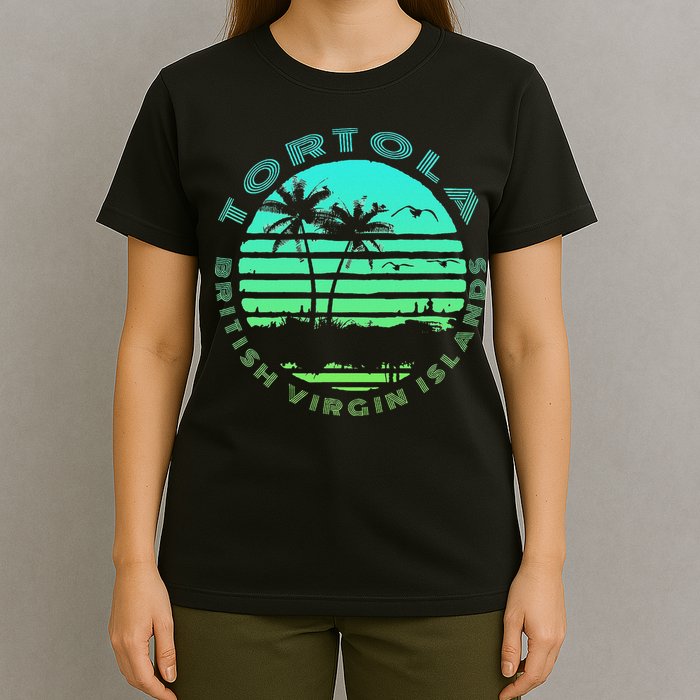 Bvi Tortola British Caribbean Island Souvenir T-Shirt
