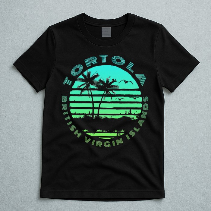Bvi Tortola British Caribbean Island Souvenir T-Shirt
