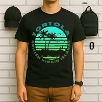 Bvi Tortola British Caribbean Island Souvenir T-Shirt