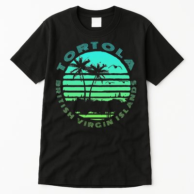 Bvi Tortola British Caribbean Island Souvenir Tall T-Shirt