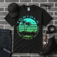 Bvi Tortola British Caribbean Island Souvenir Tall T-Shirt