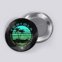 Bvi Tortola British Caribbean Island Souvenir Button
