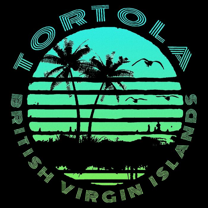 Bvi Tortola British Caribbean Island Souvenir Bucket Hat