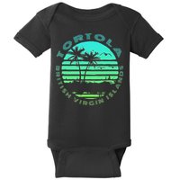 Bvi Tortola British Caribbean Island Souvenir Baby Bodysuit