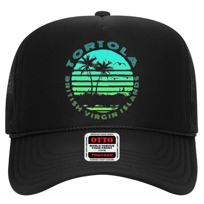 Bvi Tortola British Caribbean Island Souvenir Hat