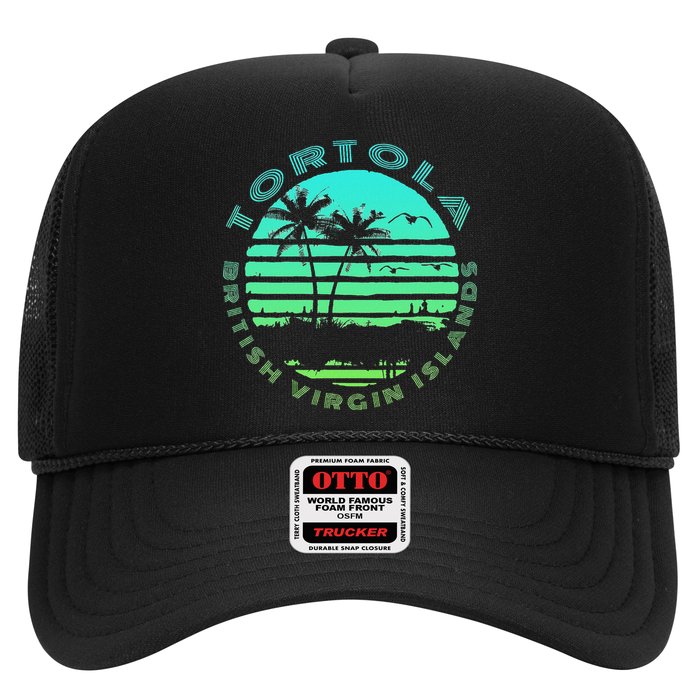 Bvi Tortola British Caribbean Island Souvenir Hat
