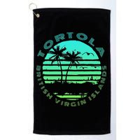 Bvi Tortola British Caribbean Island Souvenir Golf Towel
