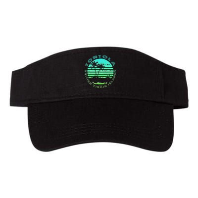 Bvi Tortola British Caribbean Island Souvenir Visor