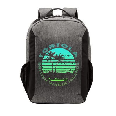 Bvi Tortola British Caribbean Island Souvenir Vector Backpack