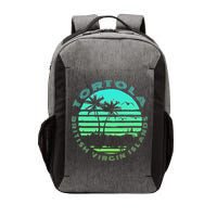 Bvi Tortola British Caribbean Island Souvenir Vector Backpack