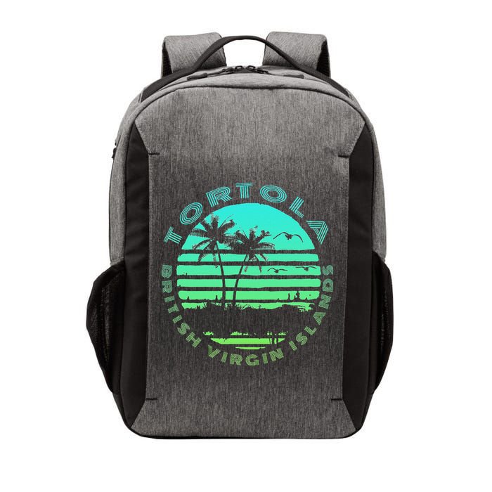 Bvi Tortola British Caribbean Island Souvenir Vector Backpack