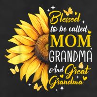 Blessed To Be Called Mom Grandma Great Grandma Mother's Day 7 Panel Mesh Trucker Snapback Hat