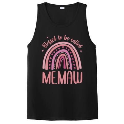 Blessed To Be Called Memaw Idea Mothers Day Memaw Meaningful Gift PosiCharge Competitor Tank