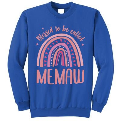 Blessed To Be Called Memaw Idea Mothers Day Memaw Meaningful Gift Sweatshirt