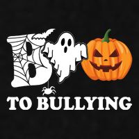 Boo To Bullying Ghost Anti Bully Unity Day Ladies PosiCharge Tri-Blend Wicking Tank