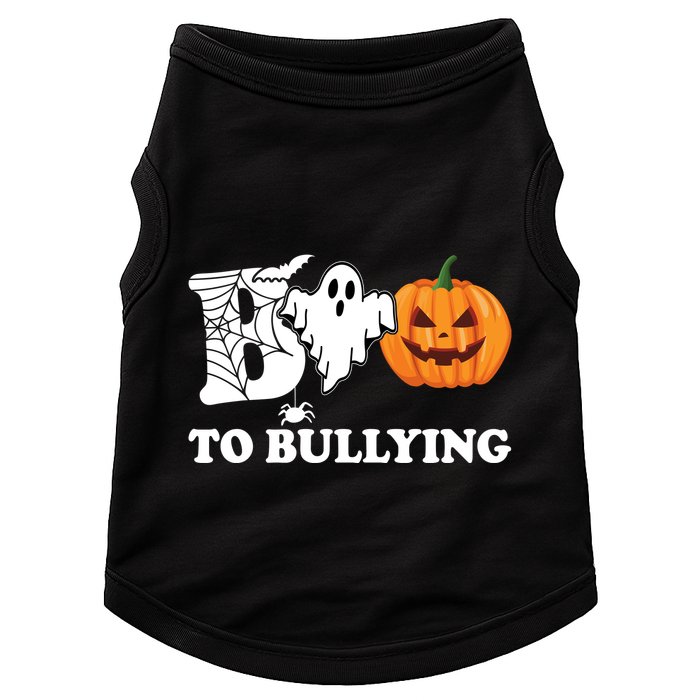 Boo To Bullying Ghost Anti Bully Unity Day Doggie Tank