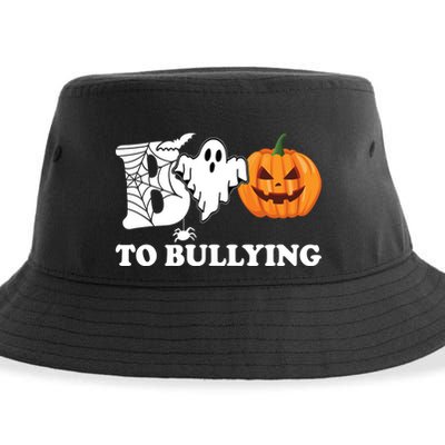 Boo To Bullying Ghost Anti Bully Unity Day Sustainable Bucket Hat