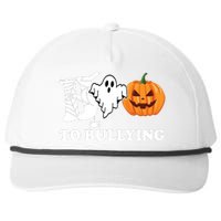 Boo To Bullying Ghost Anti Bully Unity Day Snapback Five-Panel Rope Hat