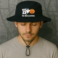 Boo To Bullying Ghost Anti Bully Unity Day Legacy Cool Fit Booney Bucket Hat
