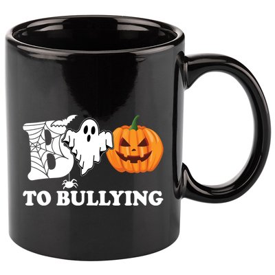 Boo To Bullying Ghost Anti Bully Unity Day 11oz C Handle Ceramic Mug