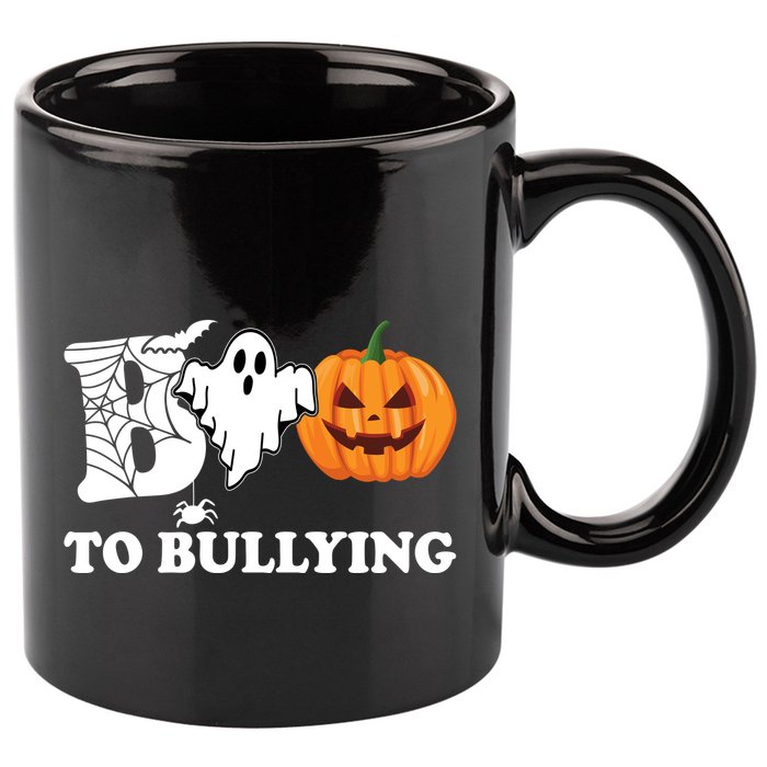 Boo To Bullying Ghost Anti Bully Unity Day 11oz C Handle Ceramic Mug