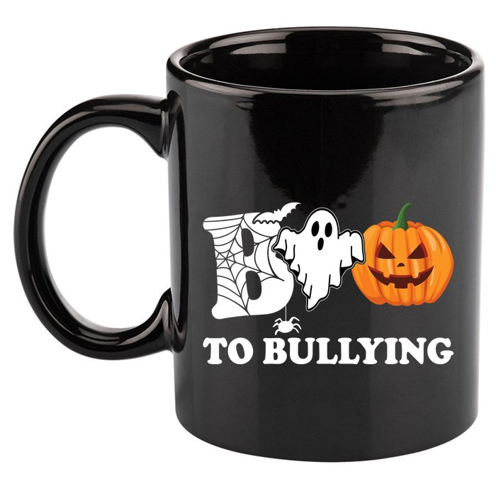 Boo To Bullying Ghost Anti Bully Unity Day 11oz C Handle Ceramic Mug
