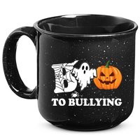 Boo To Bullying Ghost Anti Bully Unity Day 15oz Campfire Ceramic Mug