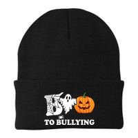 Boo To Bullying Ghost Anti Bully Unity Day Knit Cap Winter Beanie
