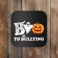Boo To Bullying Ghost Anti Bully Unity Day Coaster