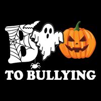Boo To Bullying Ghost Anti Bully Unity Day Coaster