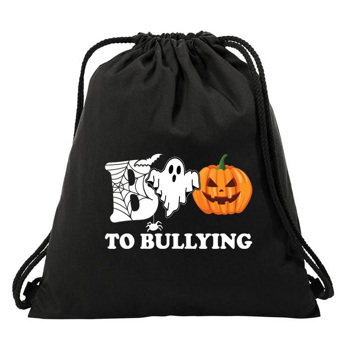 Boo To Bullying Ghost Anti Bully Unity Day Drawstring Bag