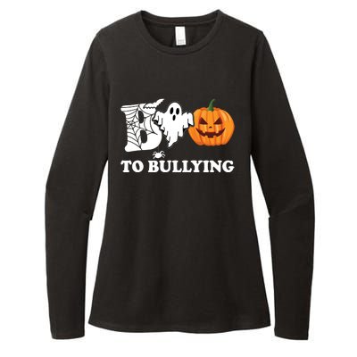 Boo To Bullying Ghost Anti Bully Unity Day Womens CVC Long Sleeve Shirt