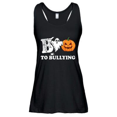 Boo To Bullying Ghost Anti Bully Unity Day Ladies Essential Flowy Tank