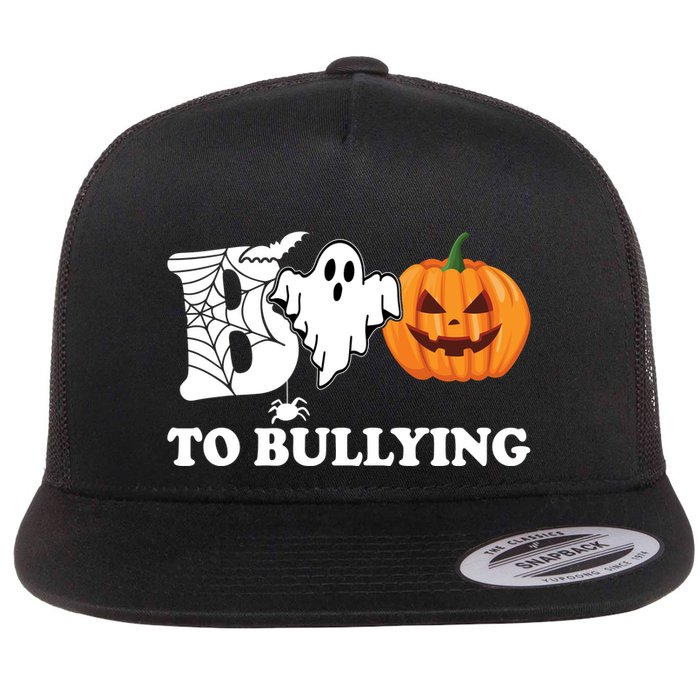 Boo To Bullying Ghost Anti Bully Unity Day Flatbill Hat