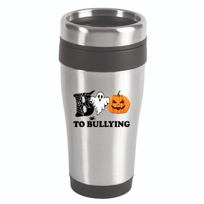 Boo To Bullying Ghost Anti Bully Unity Day 16oz Travel Tumbler