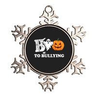 Boo To Bullying Ghost Anti Bully Unity Day Metallic Star Ornament