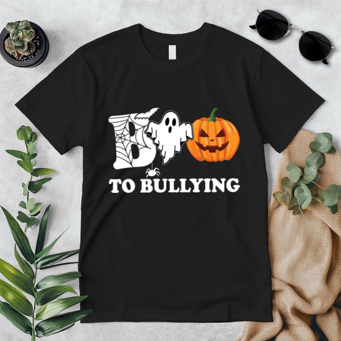 Boo To Bullying Ghost Anti Bully Unity Day Premium T-Shirt