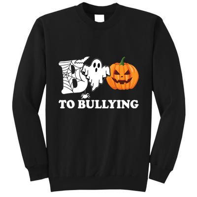 Boo To Bullying Ghost Anti Bully Unity Day Tall Sweatshirt