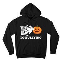 Boo To Bullying Ghost Anti Bully Unity Day Tall Hoodie
