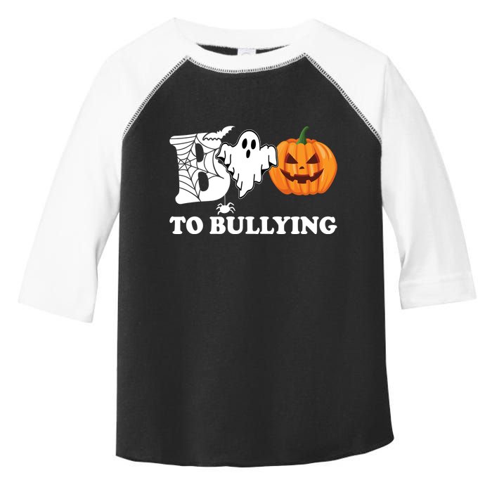 Boo To Bullying Ghost Anti Bully Unity Day Toddler Fine Jersey T-Shirt