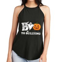Boo To Bullying Ghost Anti Bully Unity Day Women's Perfect Tri Rocker Tank