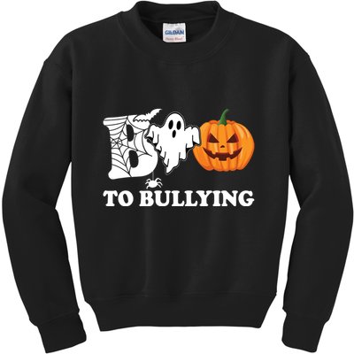 Boo To Bullying Ghost Anti Bully Unity Day Kids Sweatshirt