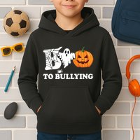 Boo To Bullying Ghost Anti Bully Unity Day Kids Hoodie